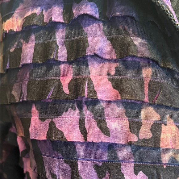 Clara S Purple and Black Jacket - Picture 4 of 9